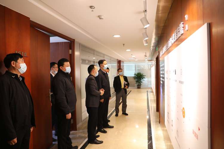 山西副省长卢东亮莅临网络货运数字产业园